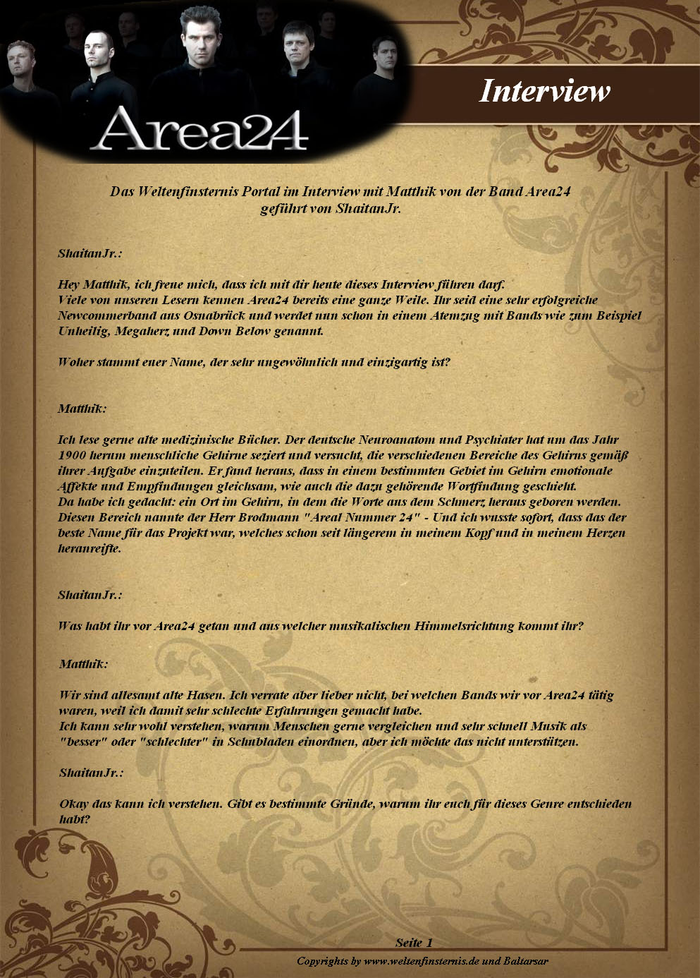 Interview Seite 1